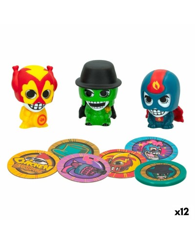 Toimintahahmot Eolo Super Masked 3 x 4,5 x 3,5 cm (12 osaa)