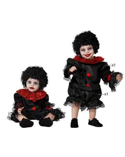 Evil Clown Costume Child - Halloween, Carnival - Size [Insert Size]
