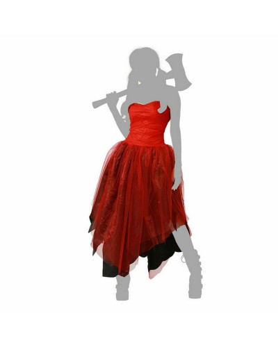 Disfraz Adulto Arlequín Sangriento - Halloween, Carnaval - Talla Única
