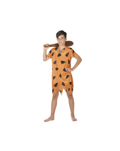 Lasten asut Luolamies Oranssi (1 Pc)