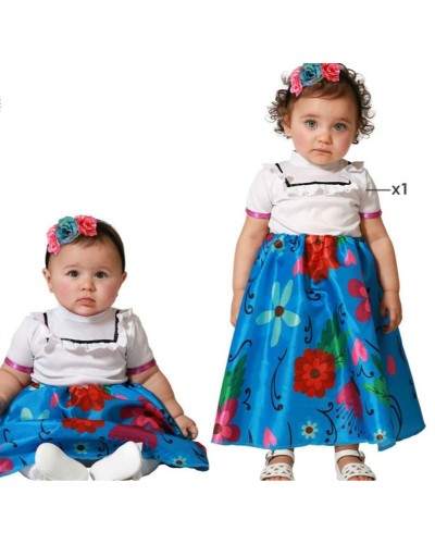 Colombia Blue Adults Costume: Child Size, Replica Football Shirt
