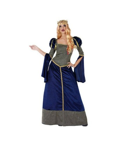 Costume Dama Medievale Adulti - Abito Elegante per Feste a Tema - Taglia Unica

