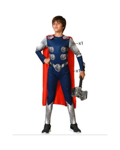 Disfraz de Superhéroe Niño - Talla M - Disfraz Carnaval y Halloween
