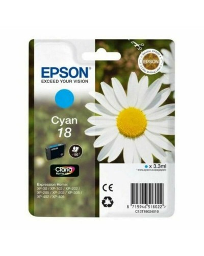 Epson T1802 Cyan Original - Cartouche d'encre pour imprimantes Epson
