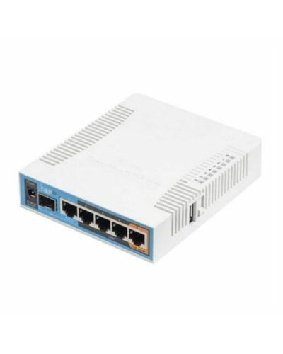 Mikrotik hAP ac Routeur WiFi Bi-Bande Gigabit - Point d'Accès Sans Fil Blanc
