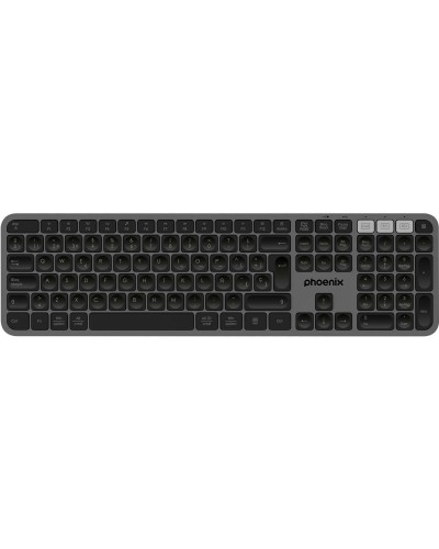 Phoenix K300 Bluetooth-Tastatur Grau QWERTY Spanisch - Kompakt
