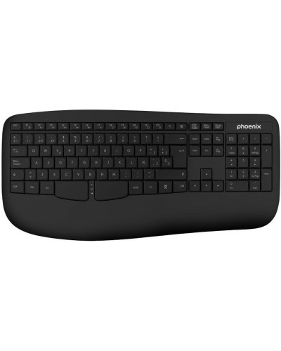 Draadloos toetsenbord Phoenix K201 Zwart Qwerty Spaans