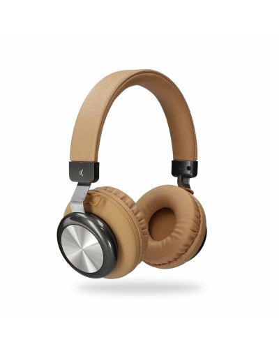 Ksix Retro2 Auriculares Bluetooth 5.1 - Diseño Vintage, Audio Claro - Negros
