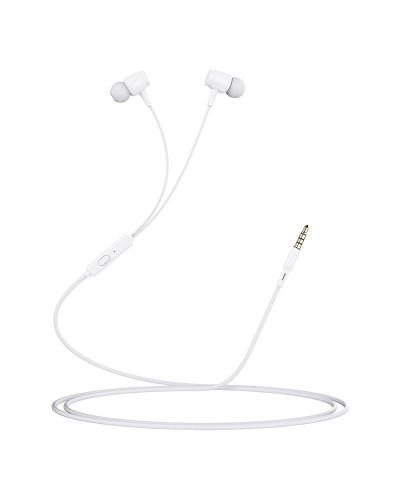 Auricolari Contact IPX3 Bianchi - Resistenti all'Acqua - Audio Ottimale
