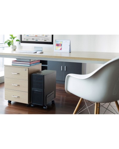 Neomounts CPU-M100 Support CPU à Roulettes Réglable Noir - PC sous Bureau
