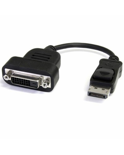 StarTech Adaptateur DisplayPort vers DVI - Noir - Vidéo HD - Transmission Audio
