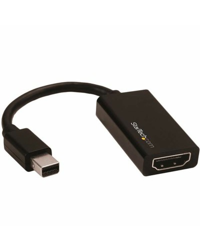 Adapter Mini DisplayPort naar HDMI Startech MDP2HD4K60S          4K Ultra HD Zwart