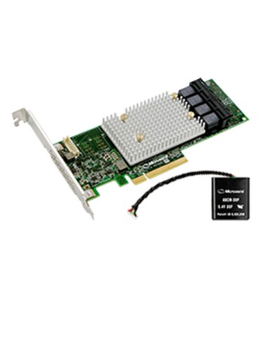 Microchip 3154-16I Contrôleur RAID 12GB/s - Carte RAID Professionnelle
