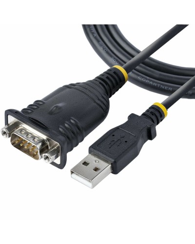 Startech 1-Port FTDI USB-Seriell-Kabel – USB-zu-RS232-Konverter Schwarz (1P3FP-USB-SERIAL)
