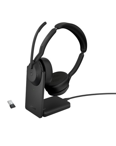 Jabra Evolve2 55 Auricolari Wireless con Microfono - Ideali per Smart Working
