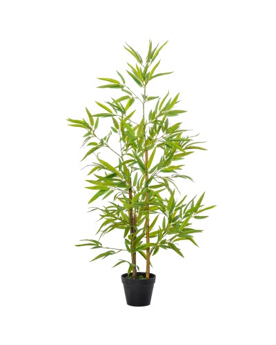 120cm Artificial Potted Bamboo Plants, Home, Office, Indoor & Outdoor Decoration, Green