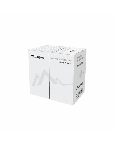 Kaapeli Ethernet LAN Lanberg Punainen 305 m