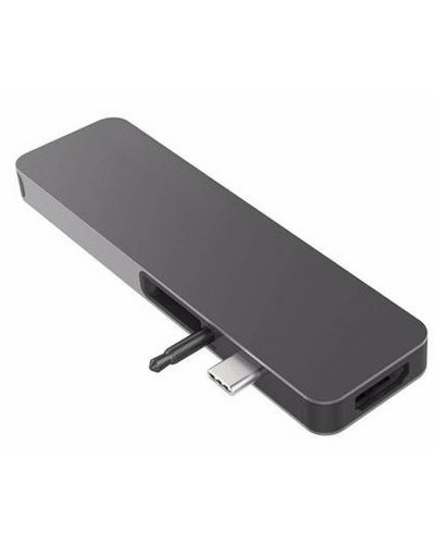 Hub USB-C HyperDrive GN21D Gris : 6 Ports, HDMI 4K, Charge Rapide
