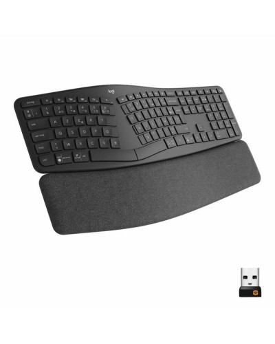 Tangentbord Logitech K860 Svart Franska AZERTY