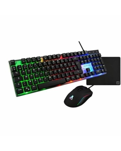 The G-Lab YTTRIUM Kit Clavier et Souris Gaming - Noir
