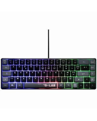 The G-Lab Keyz Rubidium Teclado Gaming Azerty Francés RGB
