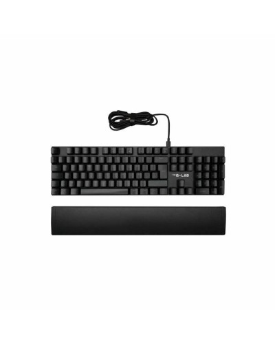 The G-Lab Keyz Rubidium Teclado Bluetooth AZERTY - Negro Francés

