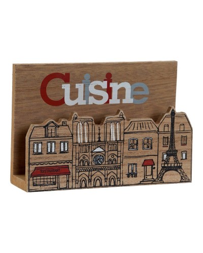 Servetthållare DKD Home Decor Cusine Multicolour Trä Trä MDF 16 x 11 x 5 cm
