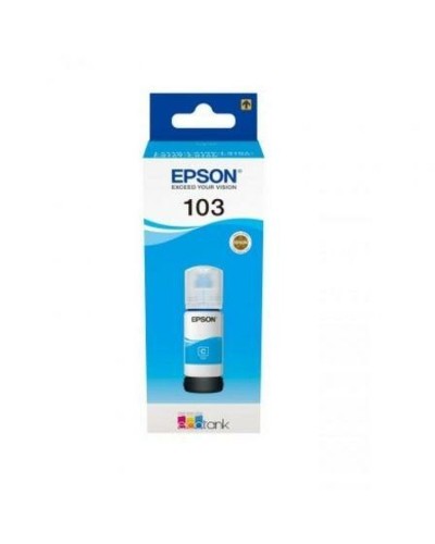 Epson 103 EcoTank Cyan Compatible - 70ml Ink Bottle - (WE)
