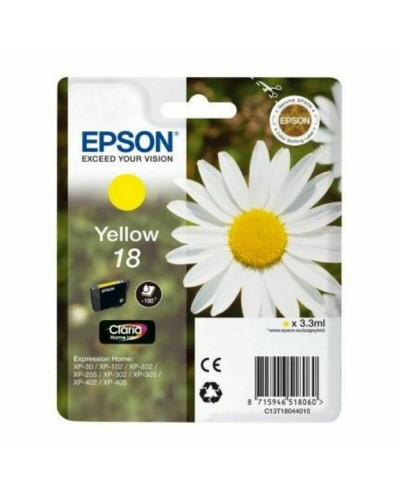 Cartuccia Compatibile Epson 18 Giallo - Alta Resa - Per Stampanti Epson
