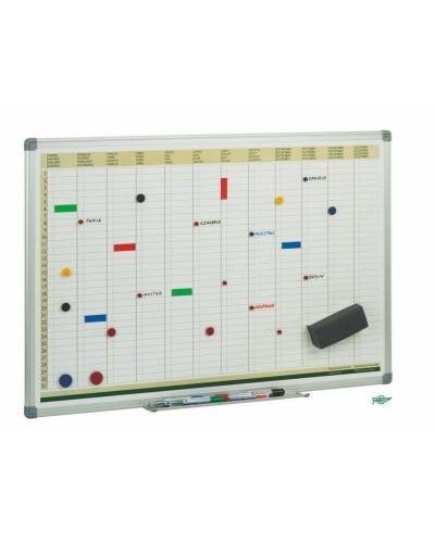 Faibo Pianificatore Annuale 60x90 cm - Calendario da Muro Organizzazione
