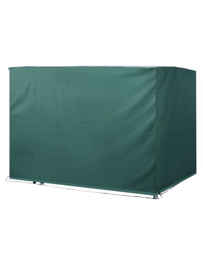 Waterproof Anti-UV Anti-Mold Garden Swing Cover with PE Fastening 215x155x150cm Green