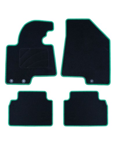 OCC Motorsport OCCKI0034GR: Alfombrilla de Coche Verde - Antideslizante y Resistente
