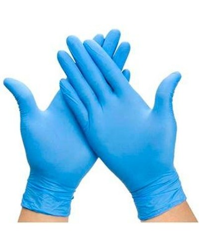 Gants Jetables Vinyle Bleus Taille M - Protecteurs et Hypoallergéniques
