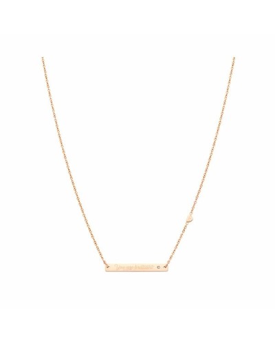 Mr. Wonderful Collana Donna WJ20205 Argento - Ciondolo Portafortuna 60cm
