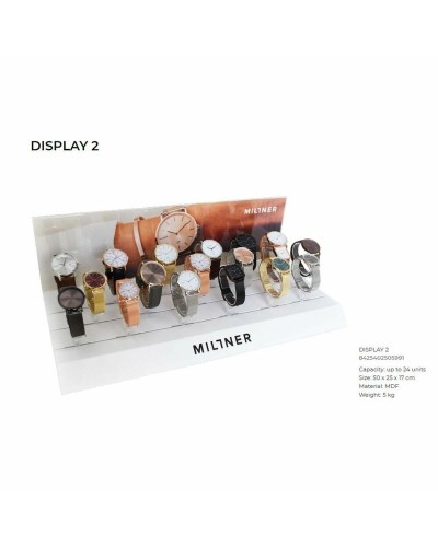 Millner Montre Homme Classique - Acier Inoxydable, Élégante et Résistante
