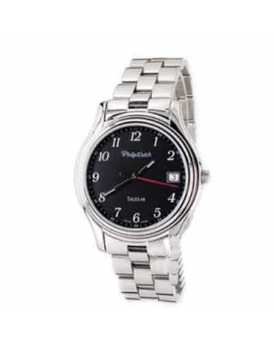 Philip Watch Caribe Men's Automatic Swiss Made Blue Steel Watch 43mm
