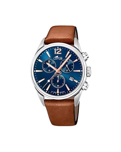 Lotus Reloj de Hombre 18691/2 Cronógrafo Acero Azul Deportivo

