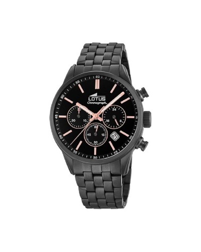 Reloj Hombre Lotus 18668/2 Negro