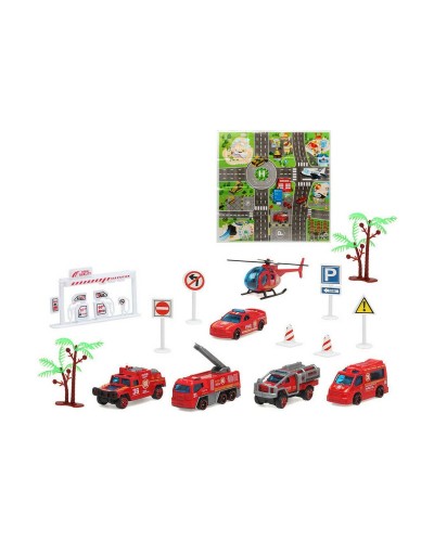 Wooden Toy Fire Station with Sounds and Lights - Guaranteed Fun
