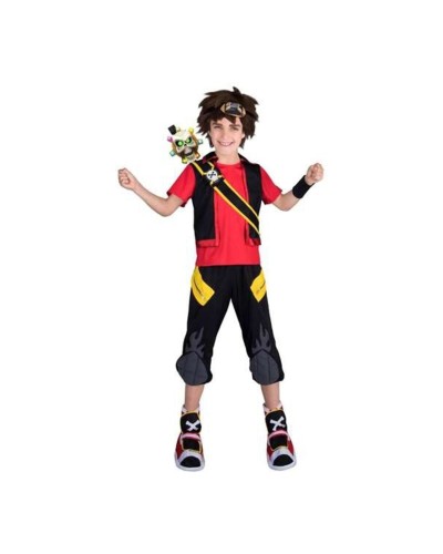 Zak Storm Costume Bambino - Travestimento Pirata Avventura - Taglia [Specificare Taglia]
