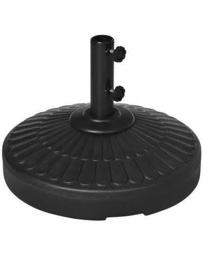 Garden Umbrella Base 38-48mm Pole, Side Filling, Ø48.5x36 cm