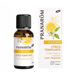 Olio Essenziale di Limone Pranarôm | Energizzante e Rinfrescante | Aromaterapia e Diffusione | 30 ml