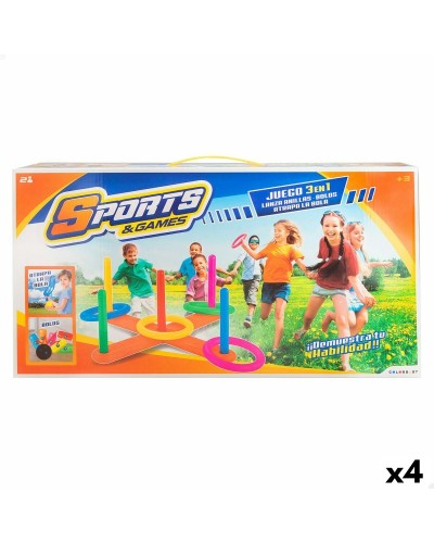 ColorBaby Set Juguetes Playa 4pz - Cubo, Pala & Moldes - 40cm
