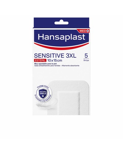 Hansaplast Sensitive 3XL - Hypoallergenic Sterile Dressings - 5 Units
