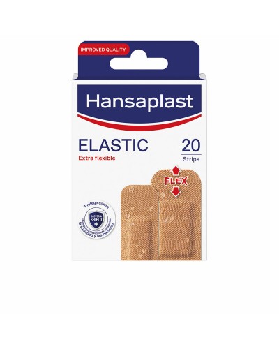Hansaplast Elastic Plasters 20pcs - Breathable and Flexible for Every Movement
