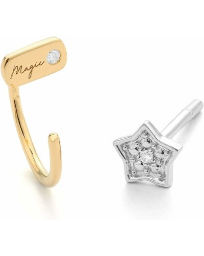 Naisten korvakorut Secrecy Sterlinghopea 1,5 cm