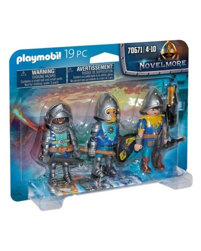 Playmobil Novelmore Knights - Set di 19 Mini Figure Guerrieri Medievali
