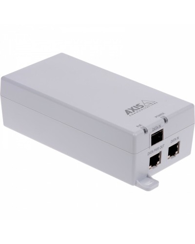 Axis T8154 Alimentador PoE Midspan, 1 Puerto, para Videovigilancia IP
