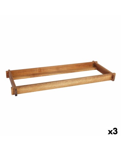 Houder Viejo Valle Acacia 53 x 16,2 x 4 cm (3 Stuks)