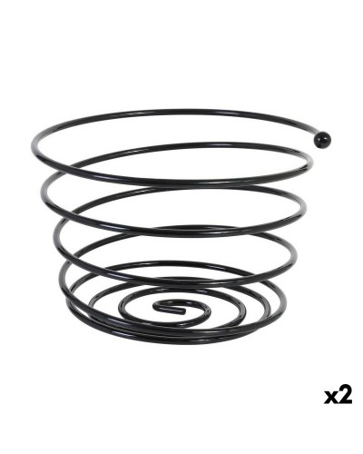 Frutero Espiral Viejo Valle Negro Ø26 x 17 cm (2 uds)
